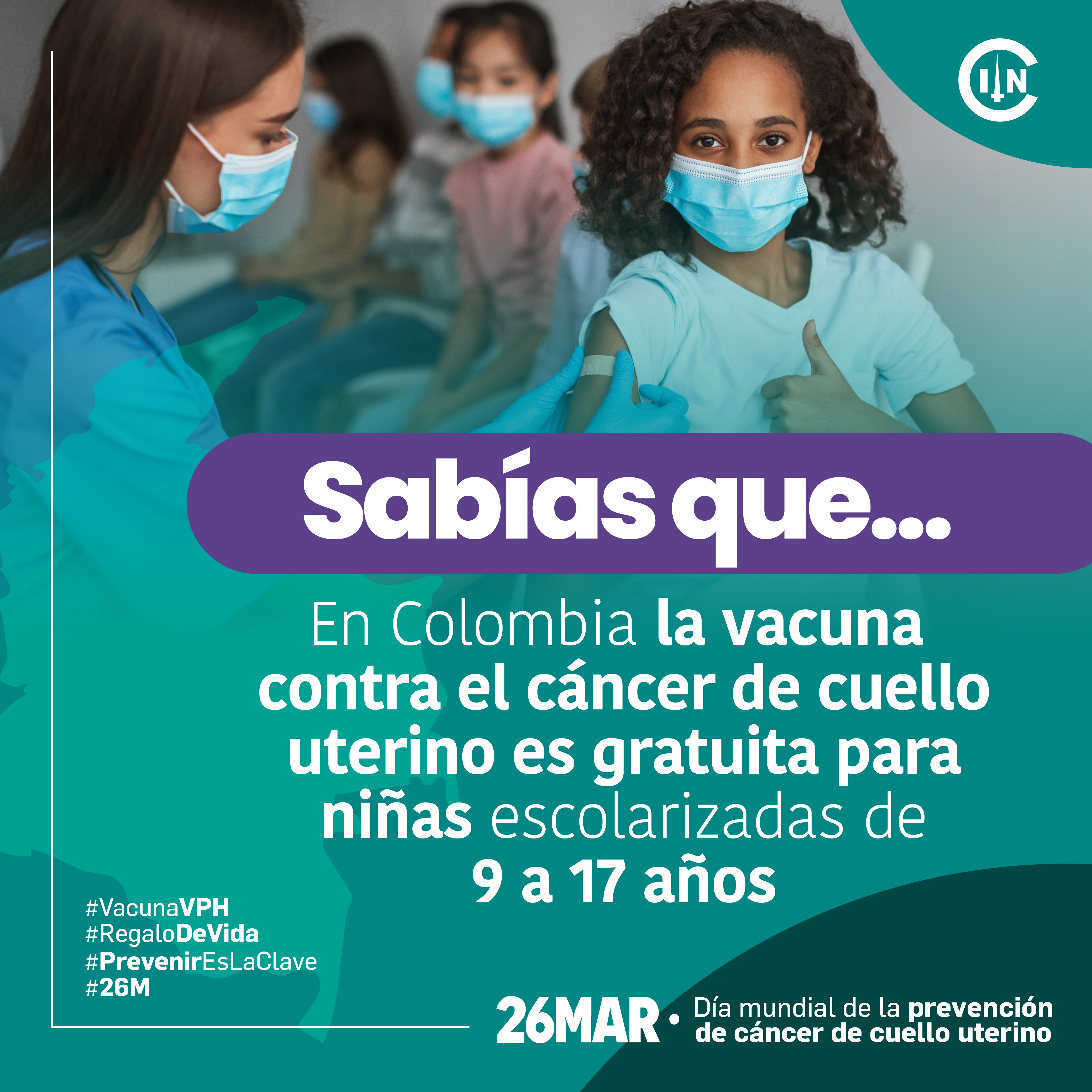Día Mundial contra el cáncer de cuello uterino - Instituto Nacional de Cancerología Día Mundial contra el cáncer de cuello uterino - Instituto Nacional de Cancerología